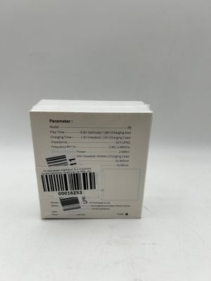 Tłumacz słuchawkowy AI DUSONLAP E6, Bluetooth 5.4, 165 języków, czarny