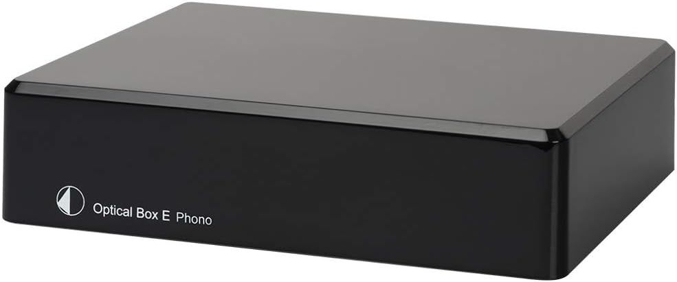 Pro-Ject Optical Box E Phono – przedwzmacniacz phono z DAC, czarny