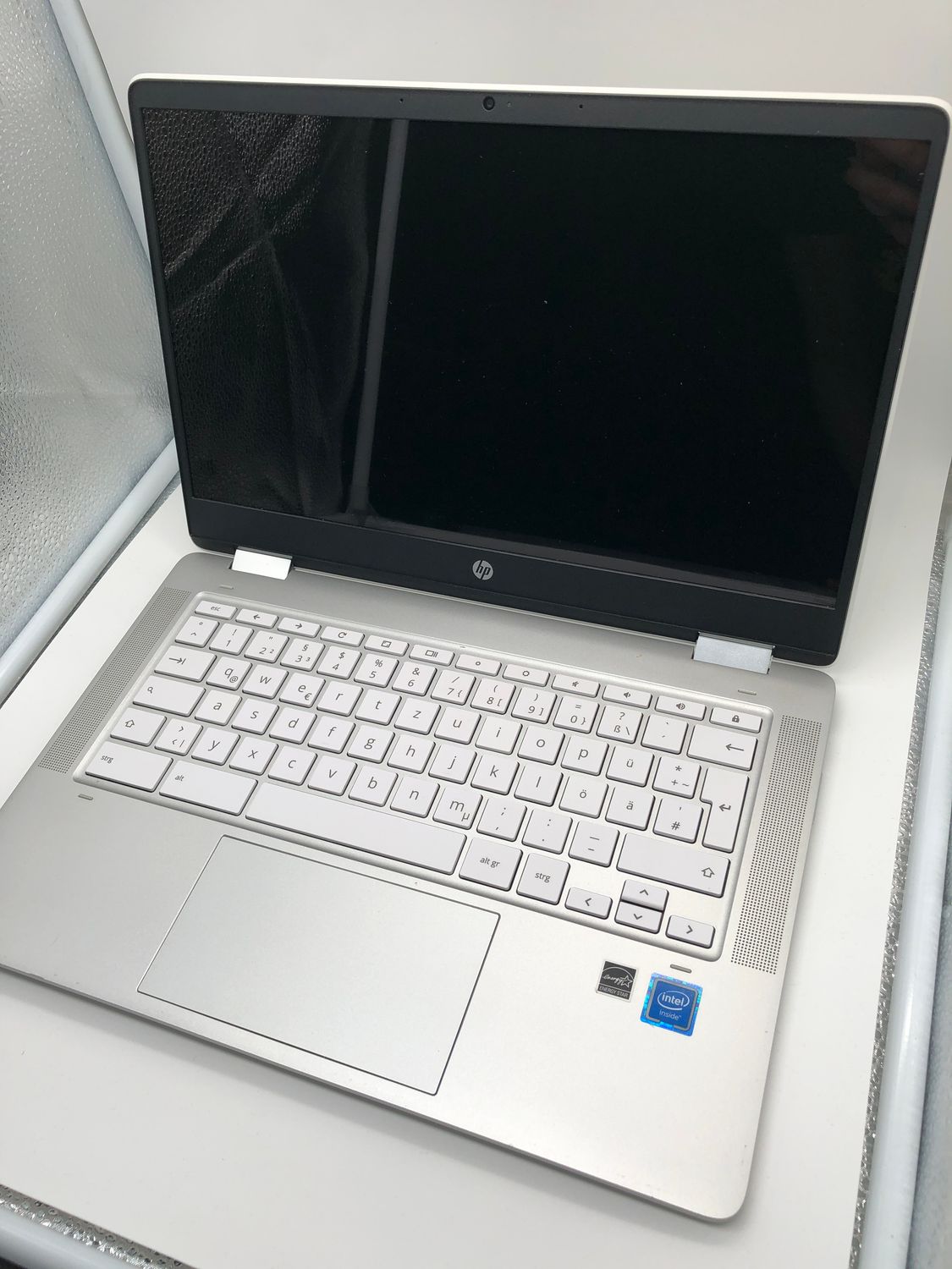 HP Chromebook x360 laptop, 14" dotykowy, Intel Celeron N4120, 4 GB pam