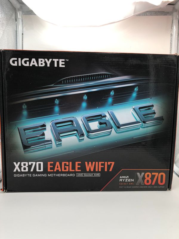 GIGABYTE Płyta główna X870 Eagle WIFI7 AMD AM5 LGA 1718, ATX, DDR5, 4X
