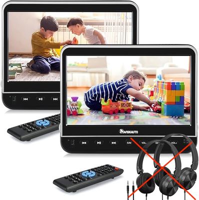 NAVISKAUTO Auto DVD Player na zagłówki, HDMI, USB/SD