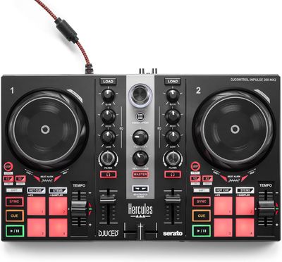 HERCULES DJControl Inpulse 200 MK2, doskonały kontroler DJ-ski do nauk