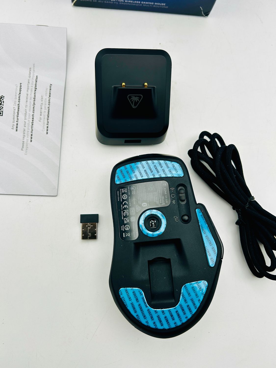 Mysz gamingowa Turtle Beach Kone XP Air Wireless RGB – Czarna