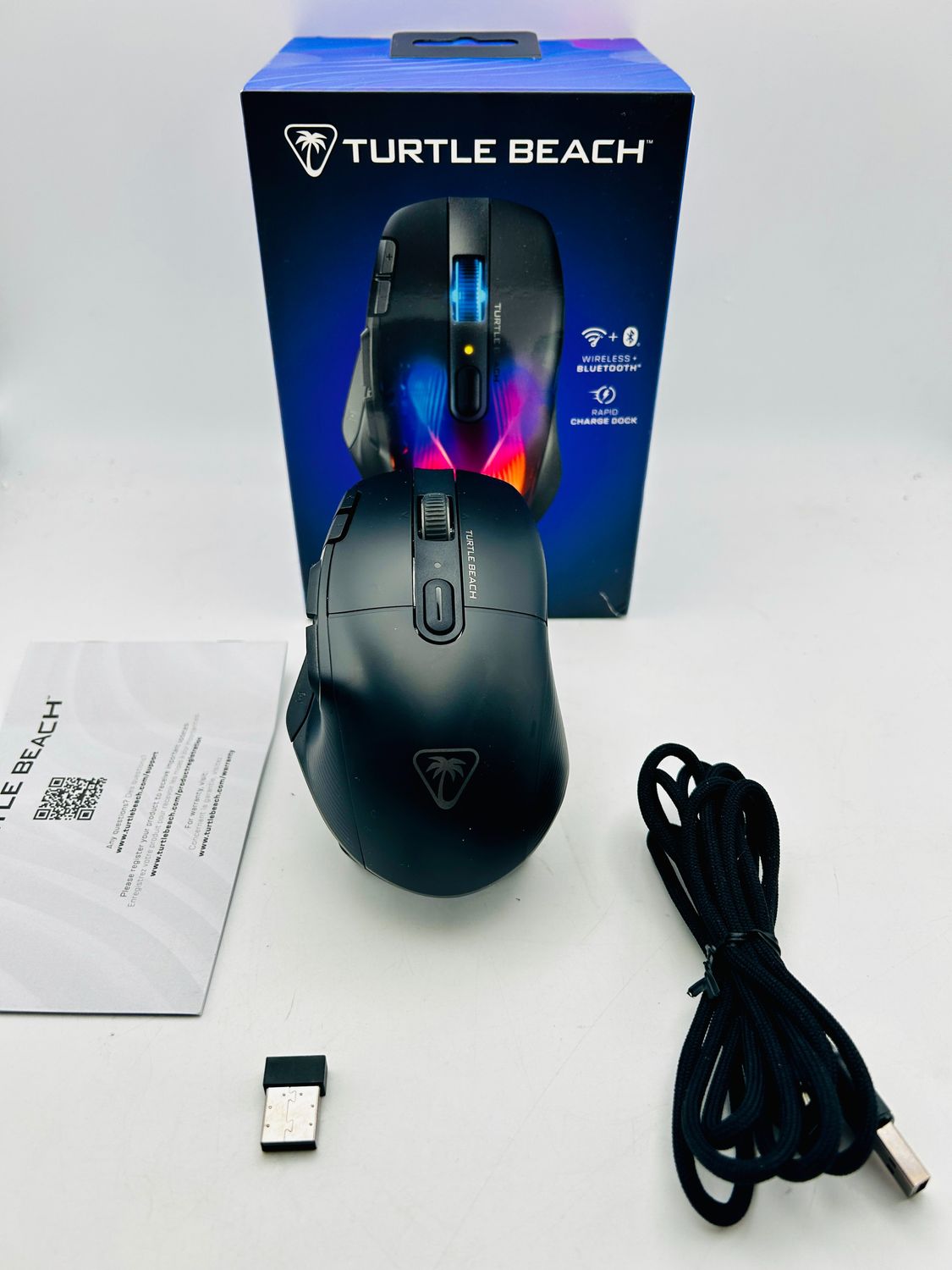 Mysz gamingowa Turtle Beach Kone XP Air Wireless RGB – Czarna