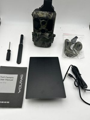 WOLFANG WT04 – Kamera do obserwacji przyrody 4G LTE z panelem solarnym 2.5K