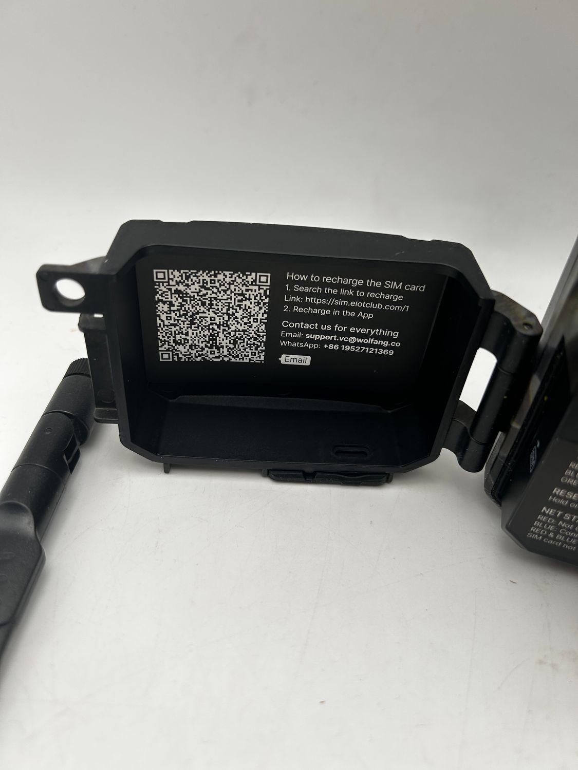 WOLFANG WT04 – Kamera do obserwacji przyrody 4G LTE z panelem solarnym 2.5K