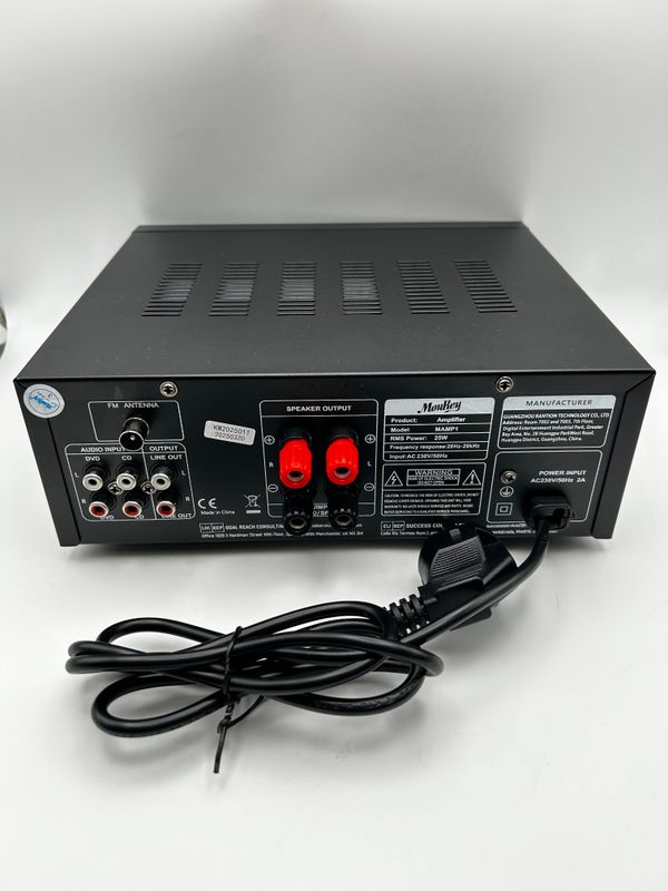 Moukey MAMP1 – 2-kanałowy wzmacniacz audio stereo Bluetooth 220 W