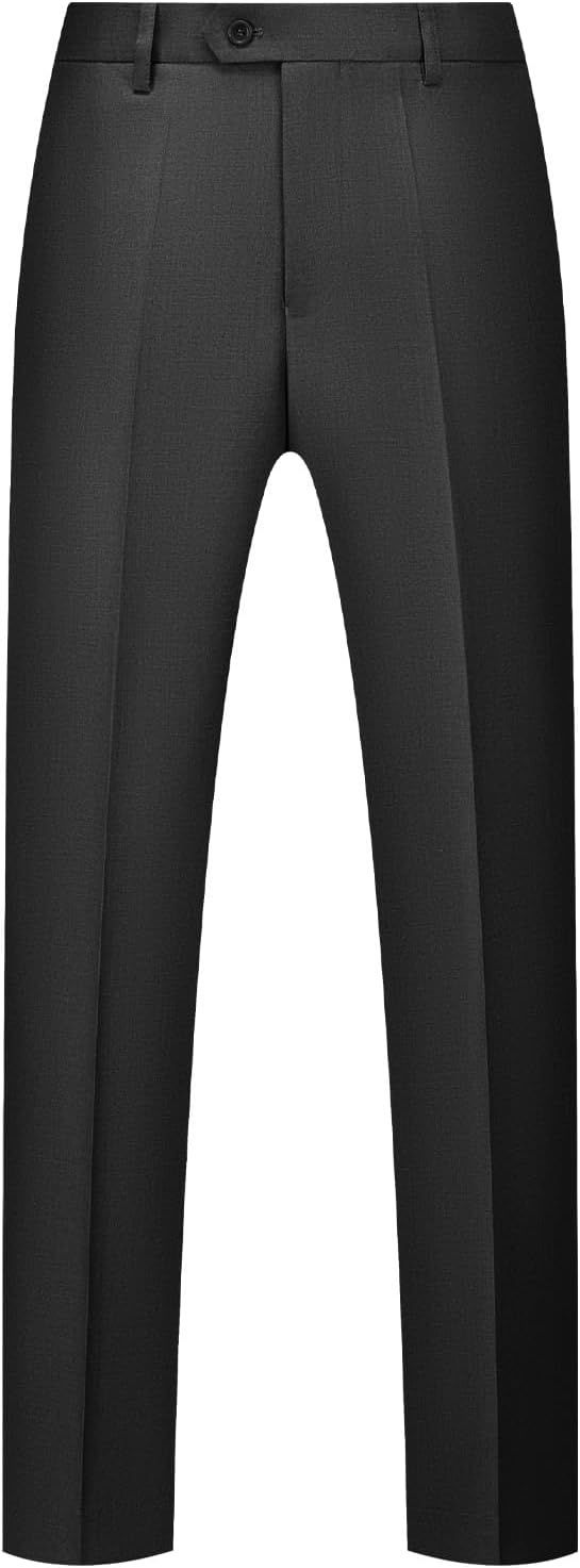Męski garnitur slim fit 3-częściowy, dwuguzikowy – marynarka, kamizelka i spodnie