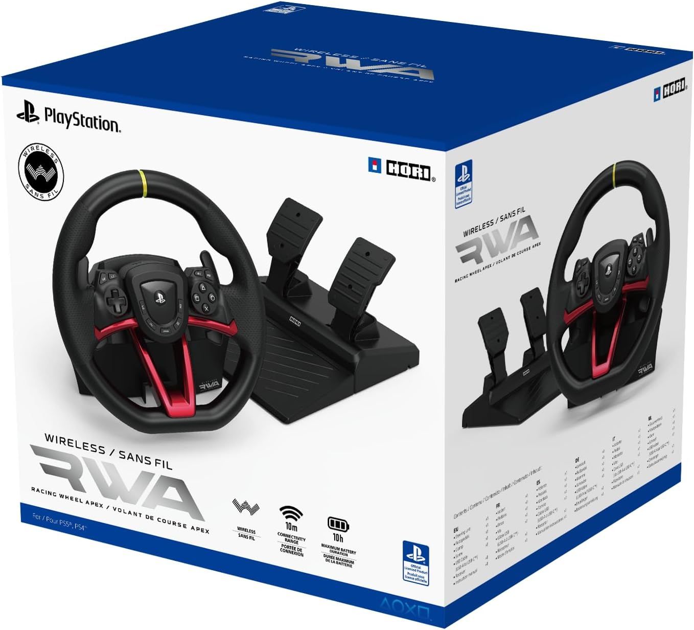 Bezprzewodowa kierownica wyścigowa HORI Wireless Racing Wheel Apex