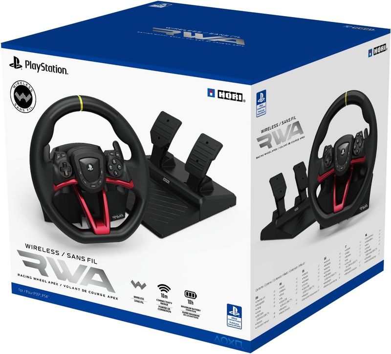 Bezprzewodowa kierownica wyścigowa HORI Wireless Racing Wheel Apex