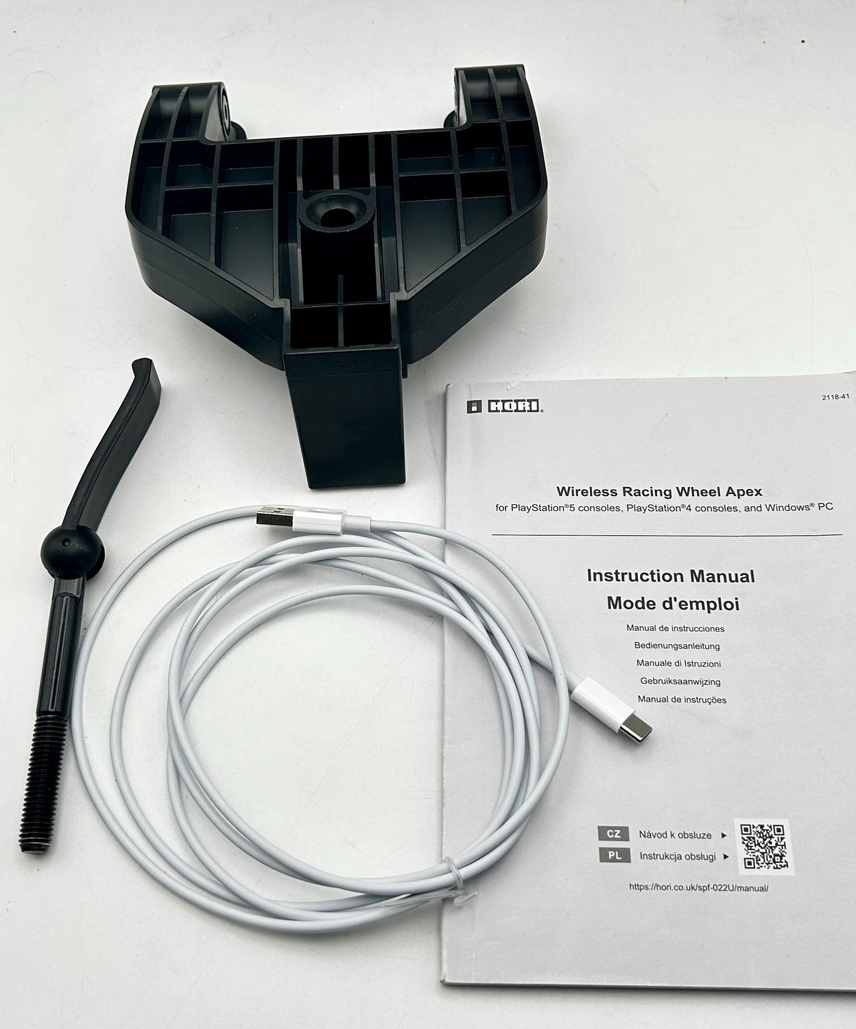 Bezprzewodowa kierownica wyścigowa HORI Wireless Racing Wheel Apex