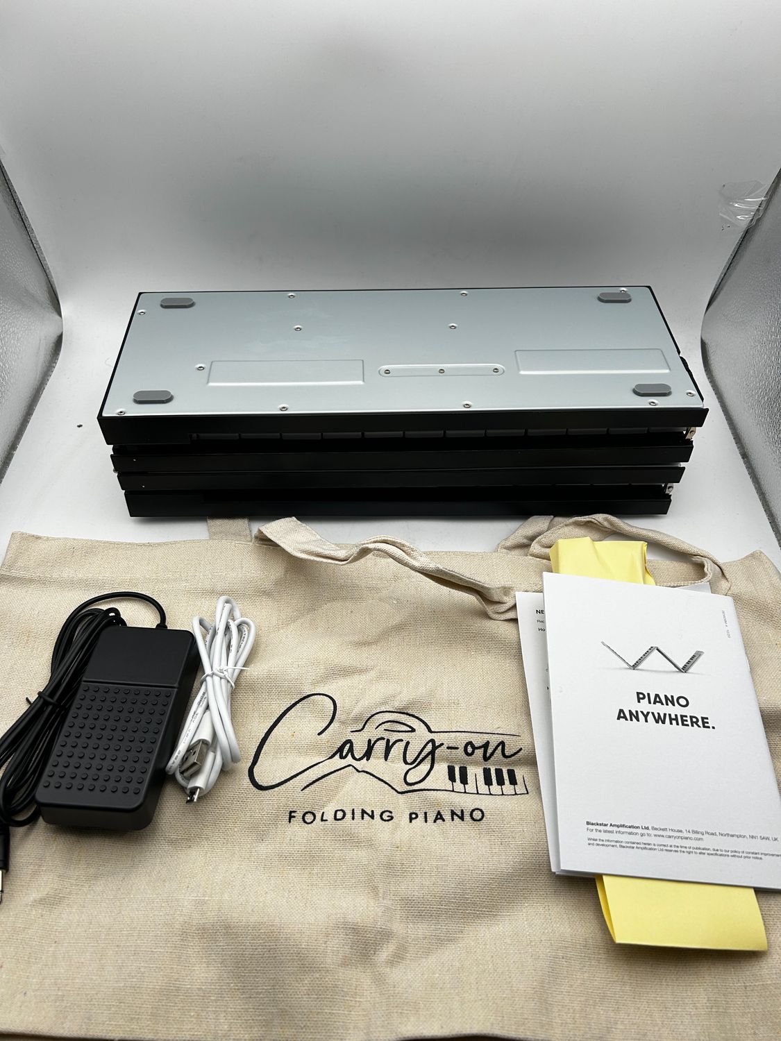 BLACKSTAR Carry-on 88 - składane pianino 89-klawiszowe