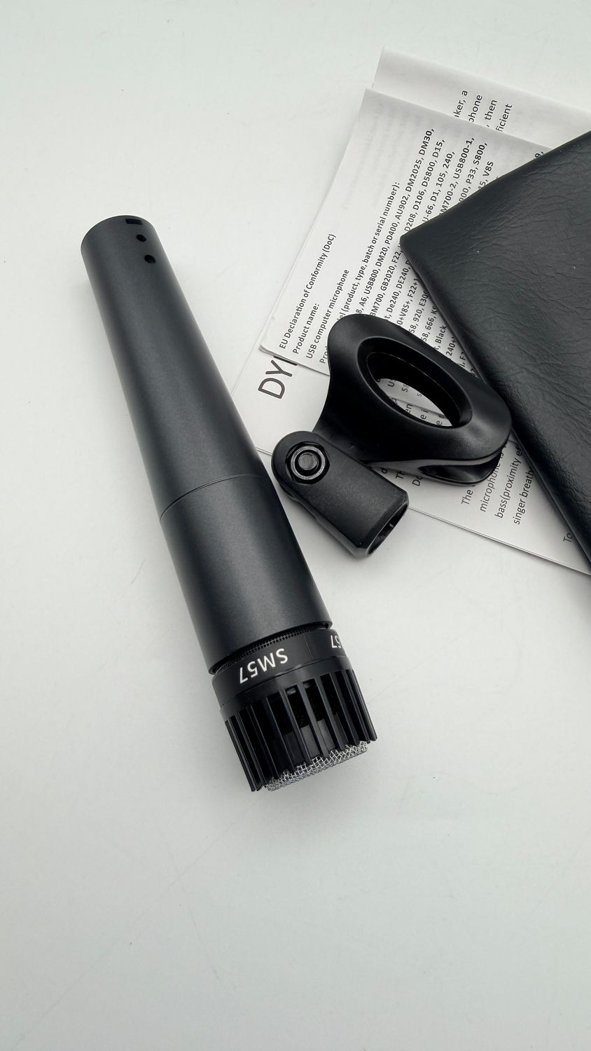 Shure SM57-LCE – dynamiczny mikrofon instrumentalny kardioidalny