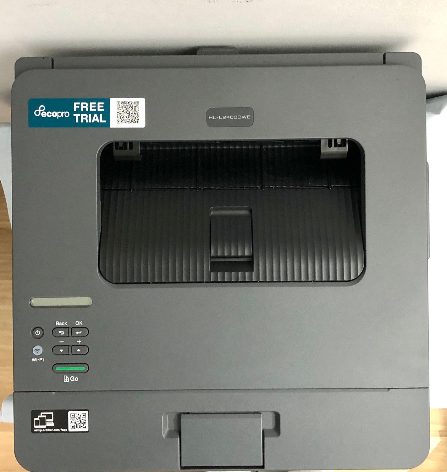 Brother HL-L2400DWE – monochromatyczna drukarka laserowa z automatycznym dupleksem
