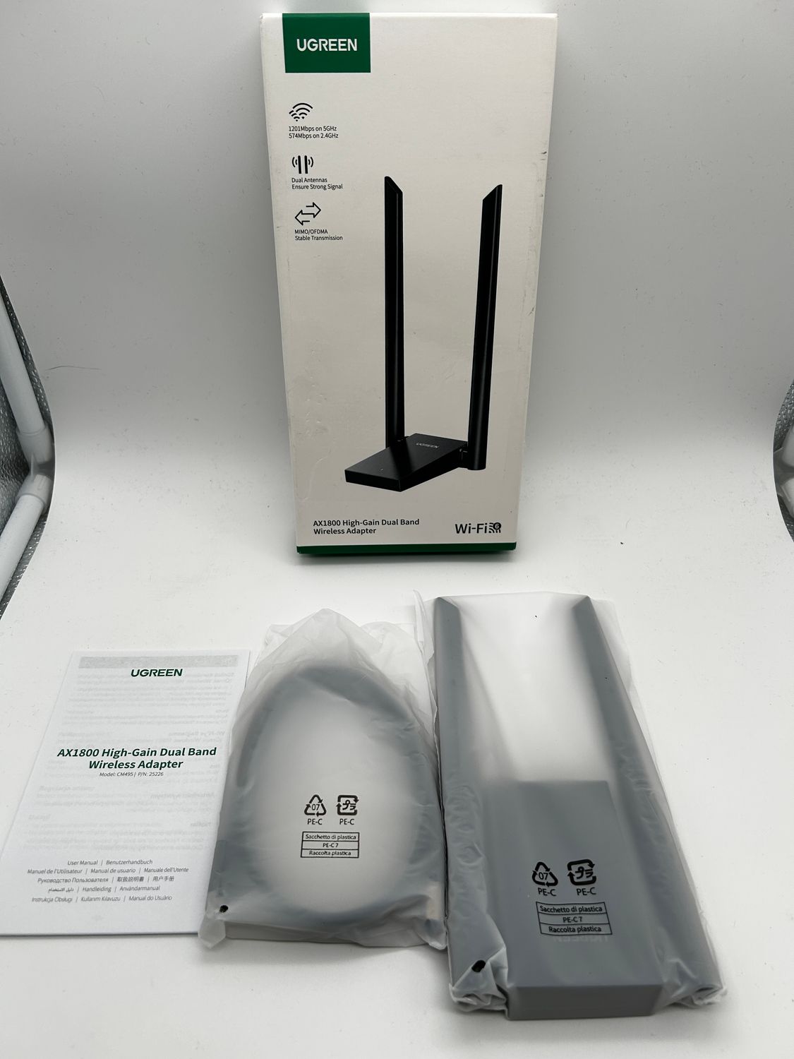 UGREEN AX1800 USB WLAN Stick WiFi 6 USB 3.0