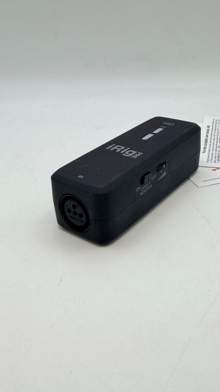 IK Multimedia iRig Pre HD - cyfrowy interfejs mikrofonowy 96 kHz