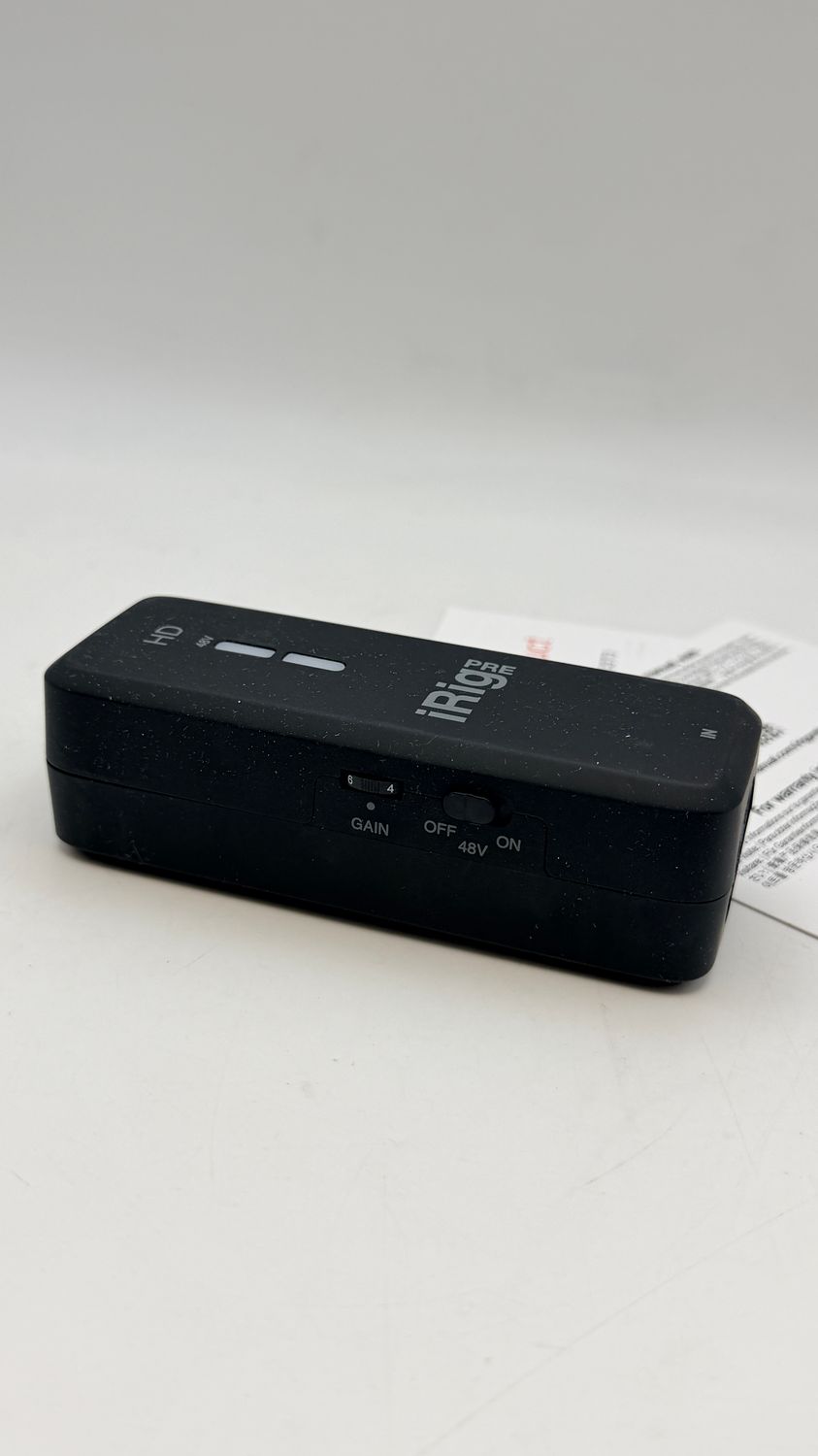 IK Multimedia iRig Pre HD - cyfrowy interfejs mikrofonowy 96 kHz