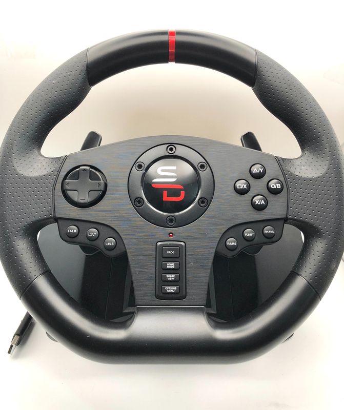 Subsonic Volant Superdrive GS850-X z lewarkiem zmiany biegów, łopatkami i pedałami – do PS4, Xbox Series X/S i Xbox One