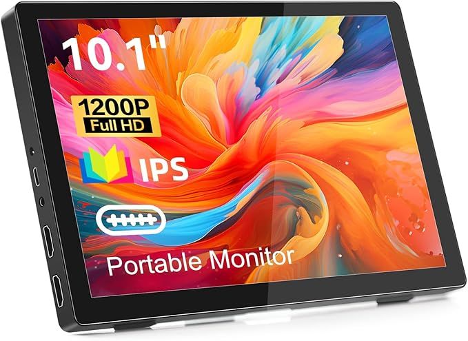 Przenośny monitor Pisichen 10,1" Full HD 1920 × 1200 IPS