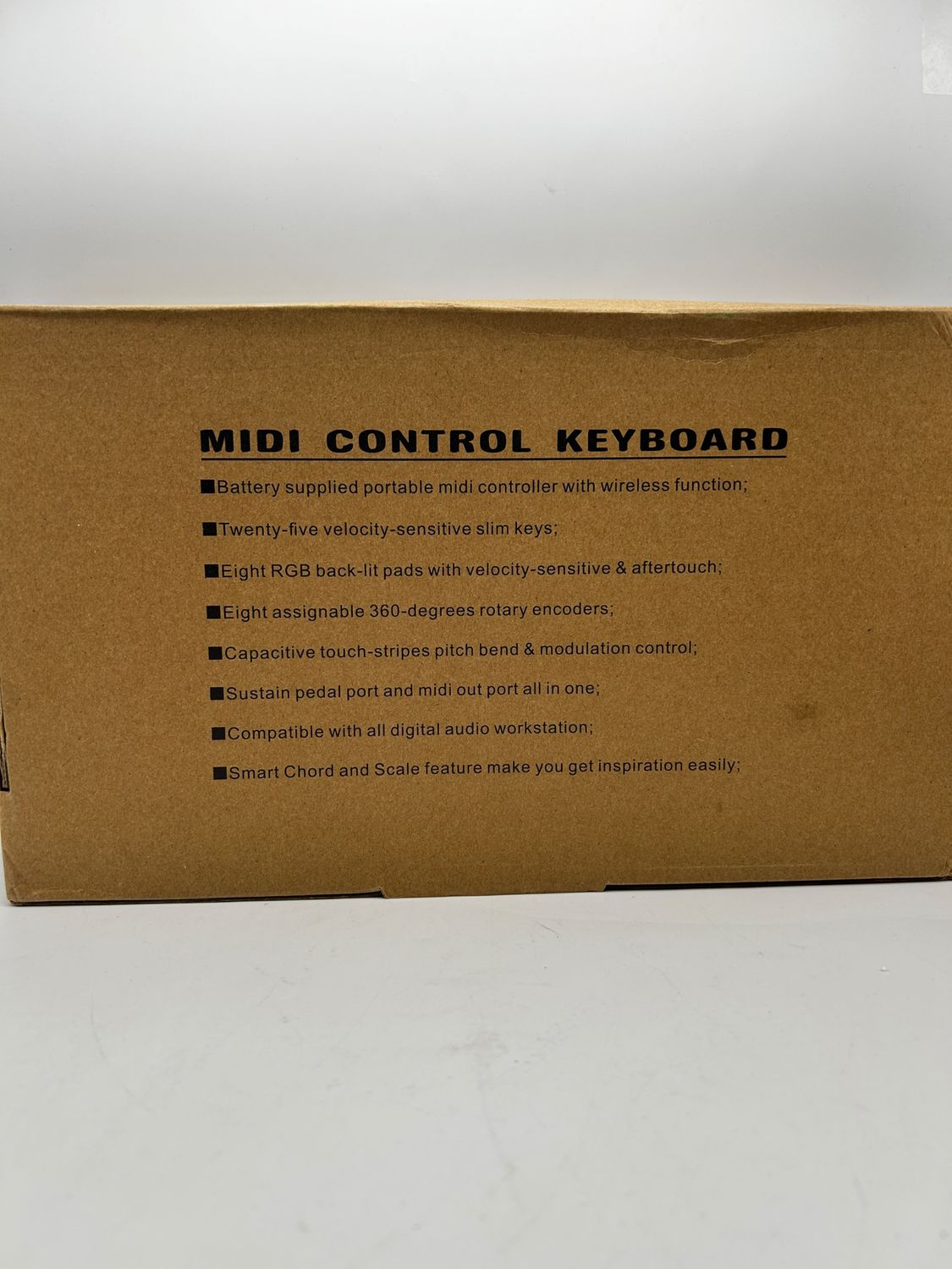 M-VAVE SMK-25RD – kompaktowy kontroler klawiatury USB MIDI