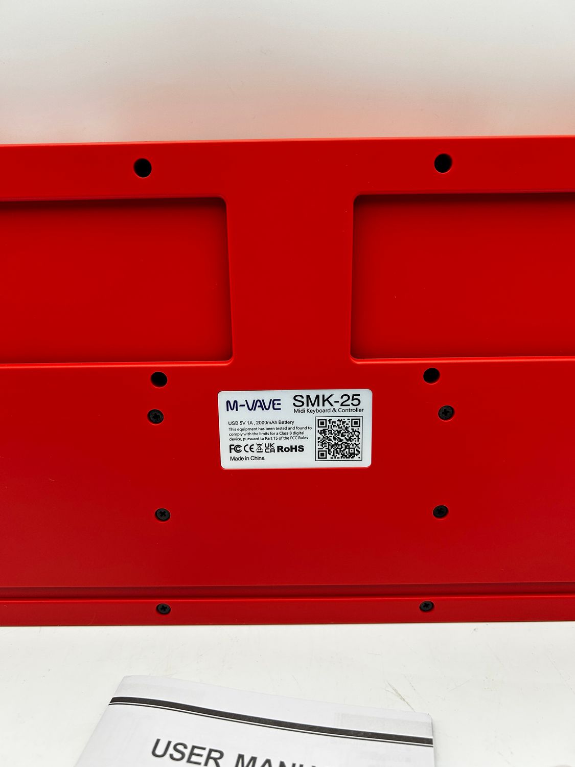 M-VAVE SMK-25RD – kompaktowy kontroler klawiatury USB MIDI