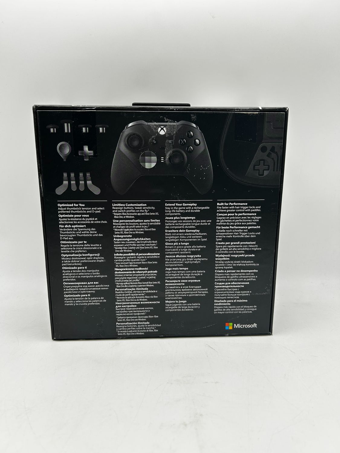 Bezprzewodowy kontroler Xbox Elite Series 2 czarny do Xbox