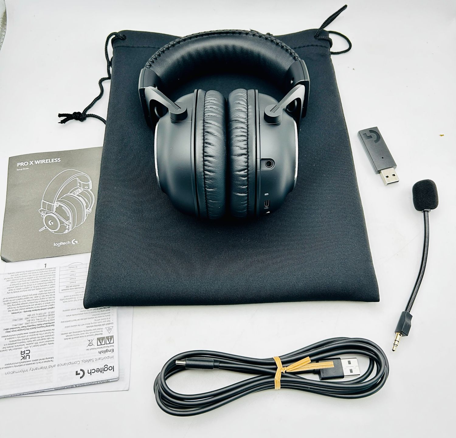 Logitech G PRO X Wireless LIGHTSPEED, zestaw słuchawkowy do gier