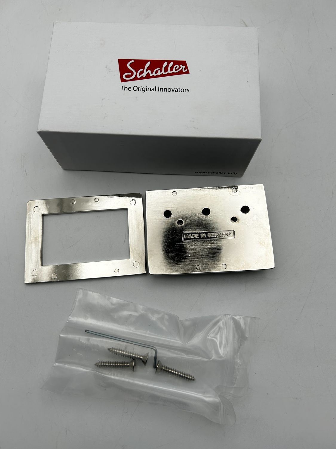 Schaller 3D-4 BASS BRIDGE NICKEL mostek do gitary basowej