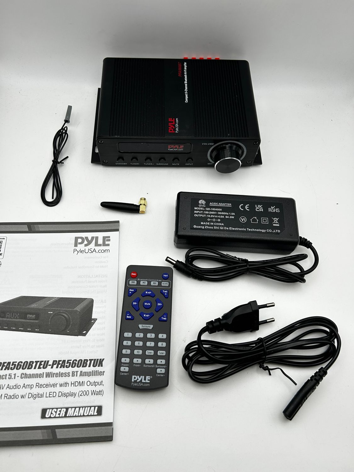 Wzmacniacz audio Pyle PFA560BTEU Bluetooth 5.1