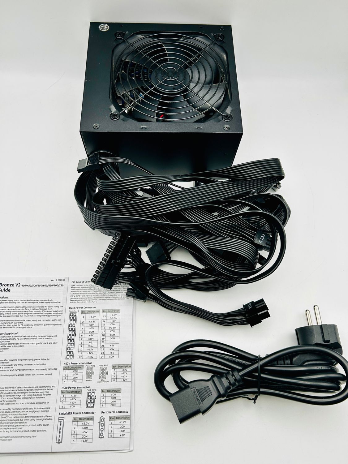 Cooler Master MWE 750 W Bronze 230V V2 - Zasilacz 80 Plus Bronze