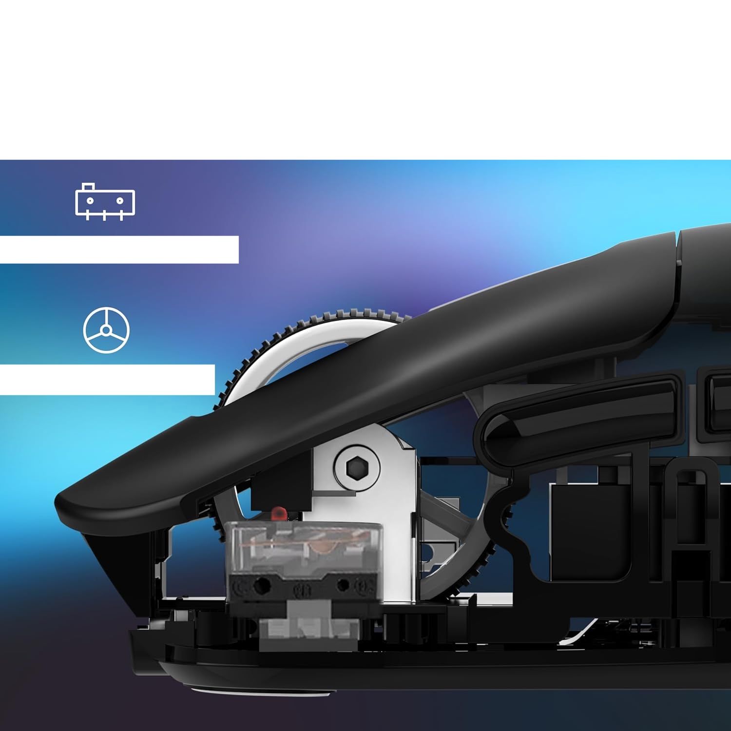 Mysz gamingowa VGN GAMEPOWER ATTACK SHARK X3PRO SUPERLIGHT 59 g – bezprzewodowa, 4K/8KHz, 26000 DPI, czarna