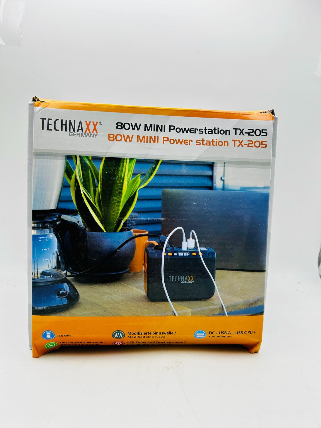 Technaxx Mini Power Station Przenośna 74Wh 80W