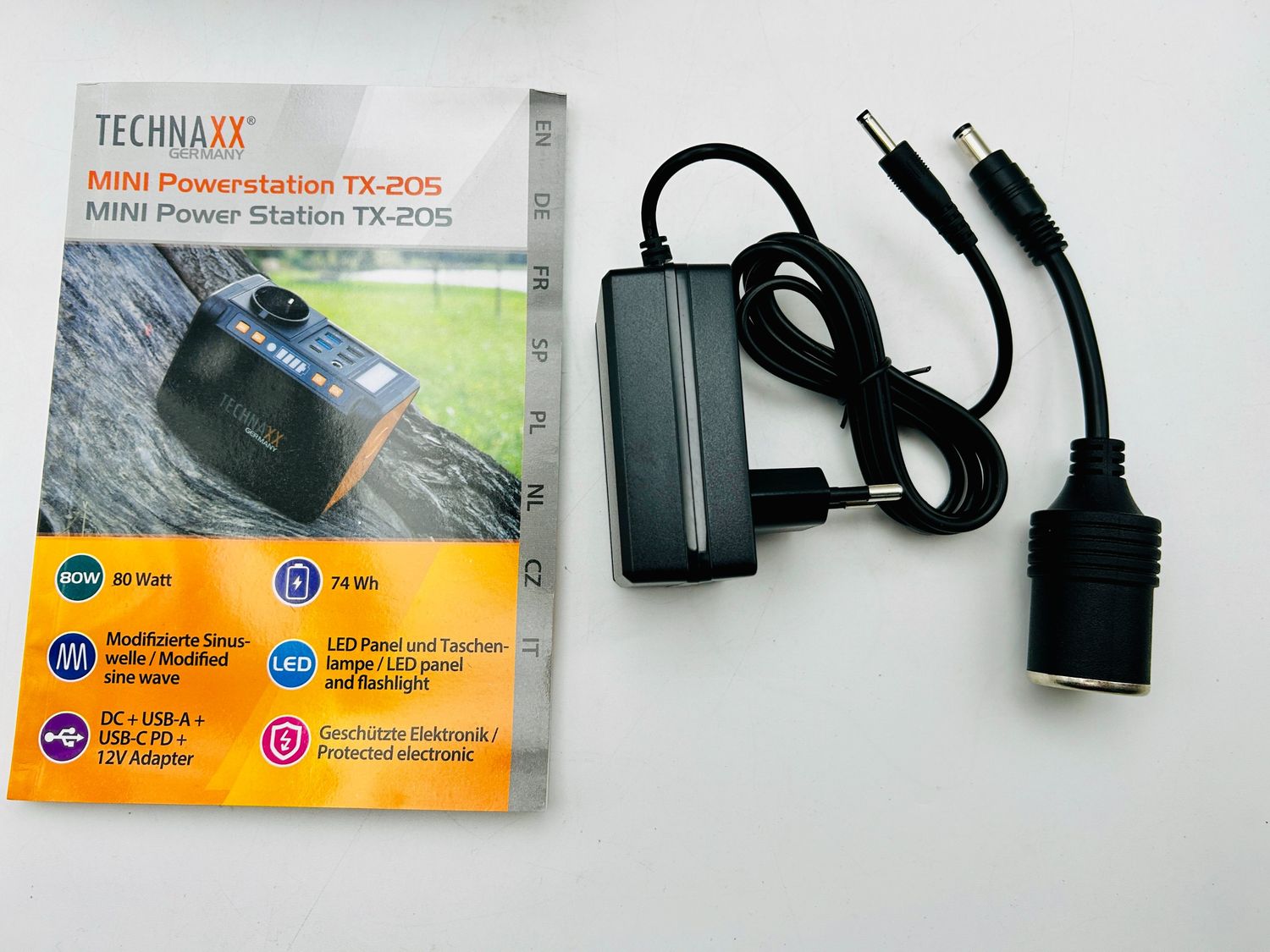 Technaxx Mini Power Station Przenośna 74Wh 80W