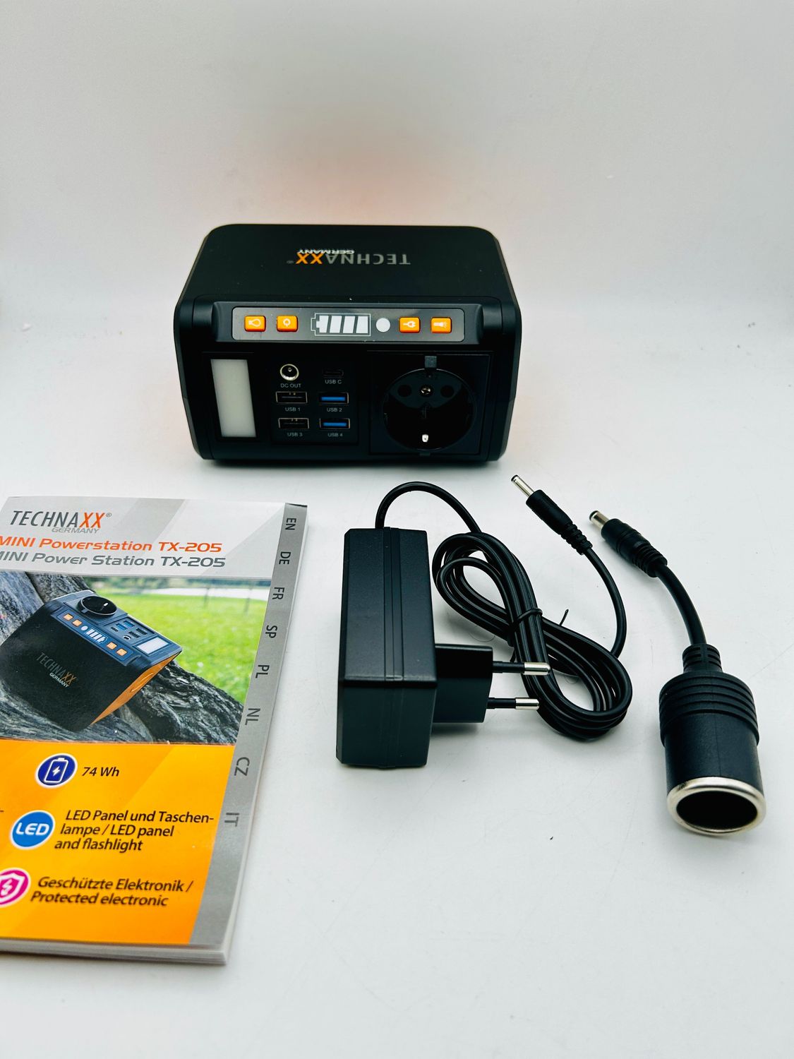 Technaxx Mini Power Station Przenośna 74Wh 80W