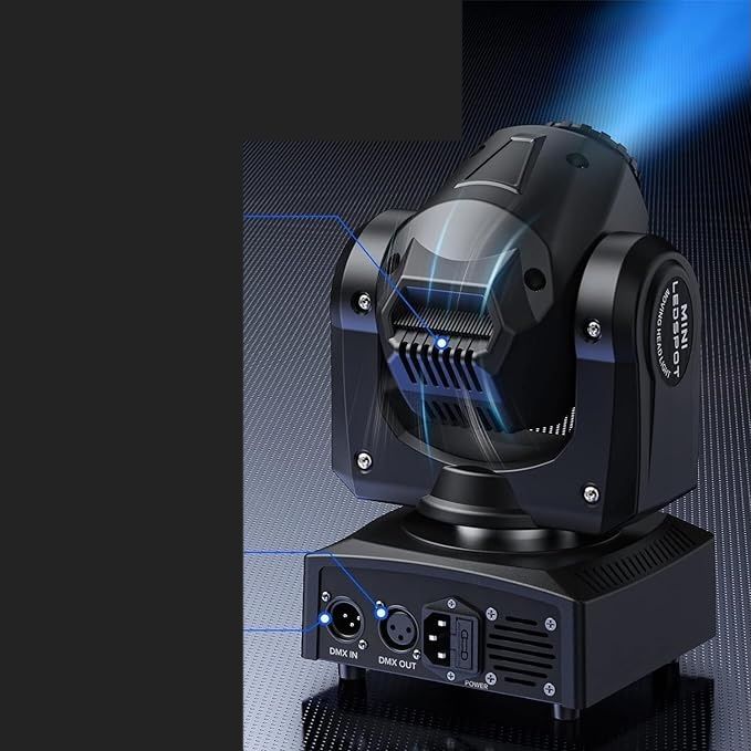 UKing LED Teste Ruchome 50W RGBW – Oświetlenie Dyskotekowe DJ