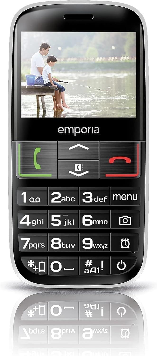 Emporia Euphoria odblokowany telefon komórkowy, czarny