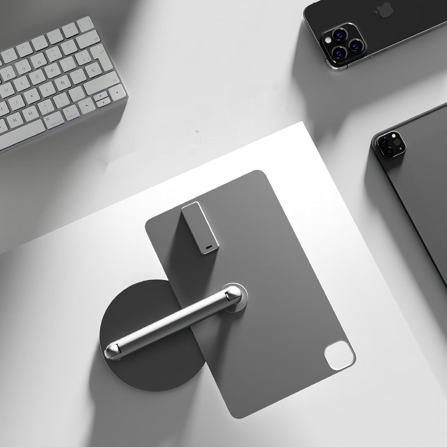 LULULOOK Magnetyczny stojak z ładowaniem bezprzewodowym 18 W do iPad Pro 11" M4 / 11" M5
