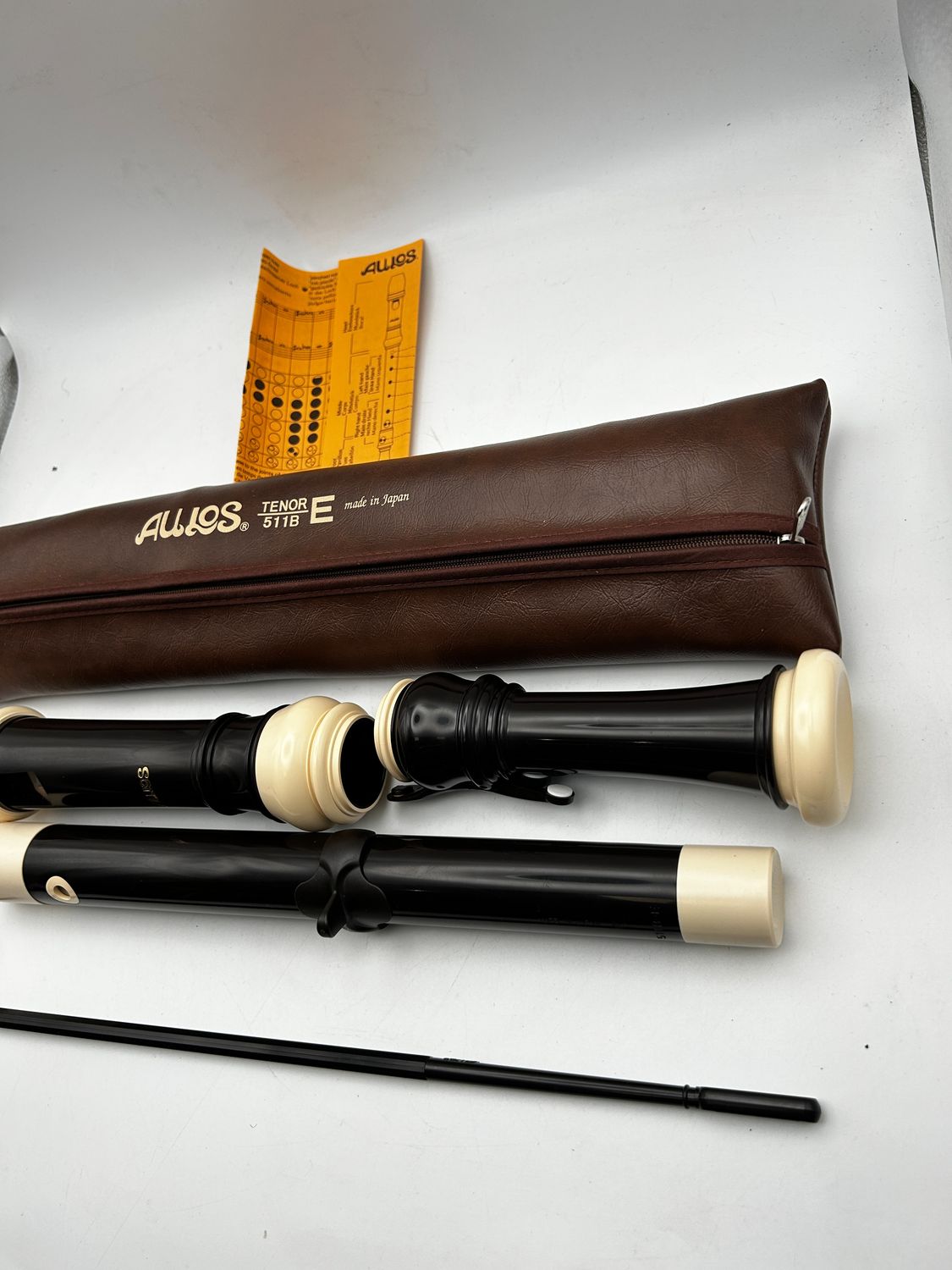 Aulos 511B "Symphony" – flet prosty tenorowy, czarny