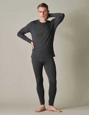 LAPASA komplet termiczny męski 100% wełna merino