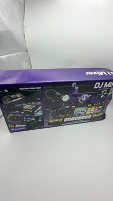 Przenośna konsola DJ z mikserem i Bluetooth dla dzieci