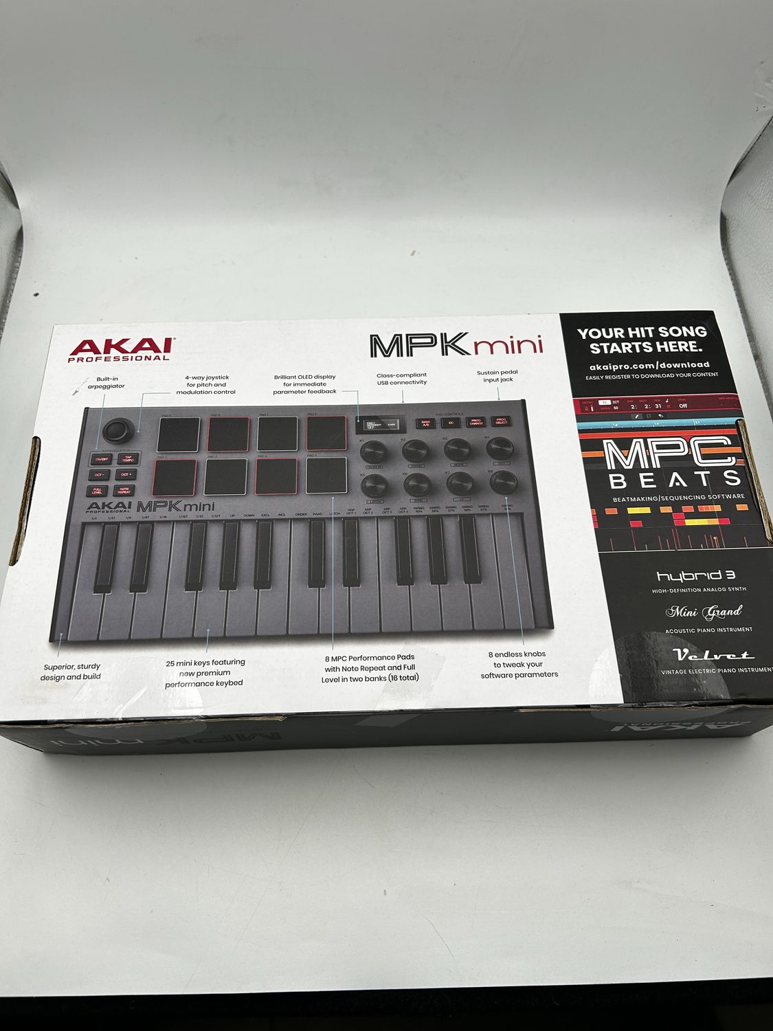 Akai Professional MPK Mini MK3 – kompaktowy kontroler klawiaturowy