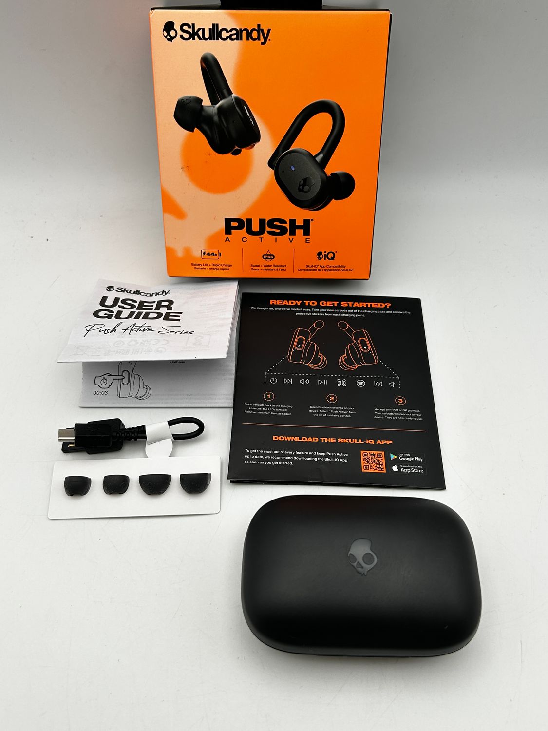 Słuchawki bezprzewodowe Skullcandy Push Active czarne