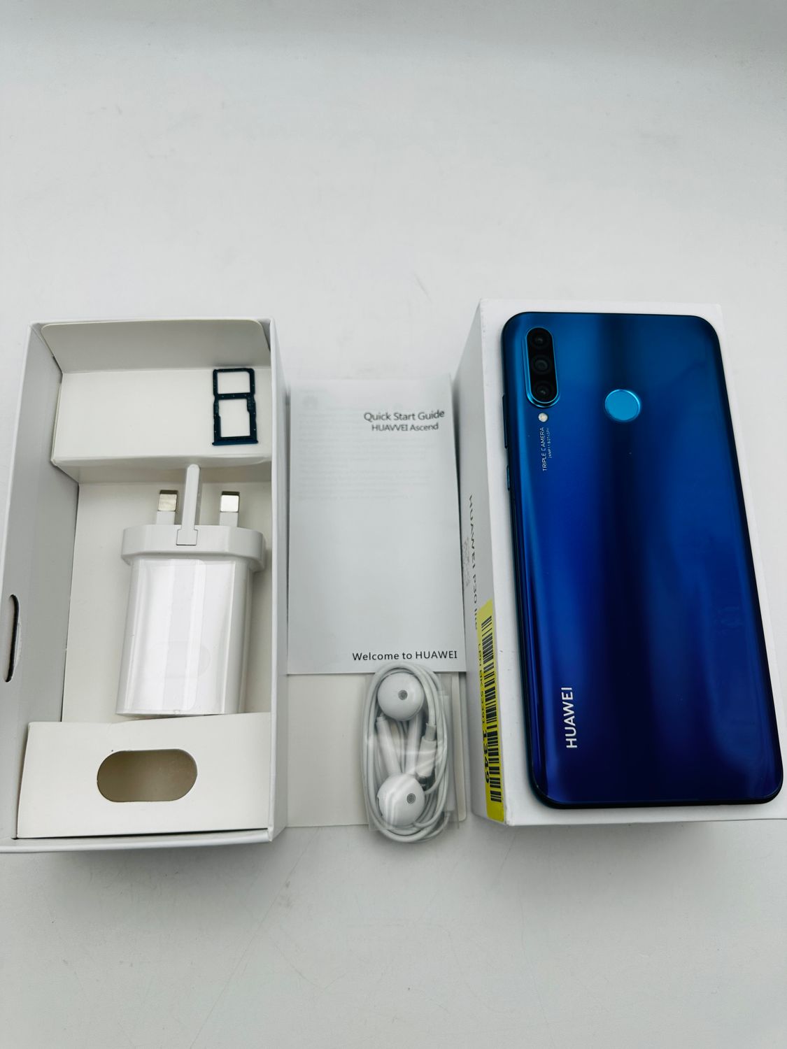 Huawei P30 Lite, 51093NNN Telefon komórkowy, 6,15", Peacock Blue