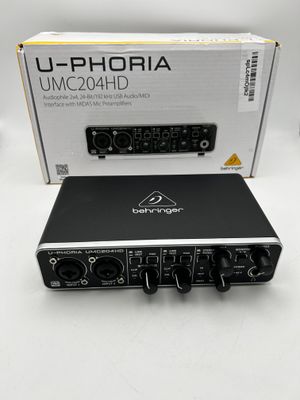 Behringer UMC204HD – interfejs audio/MIDI USB