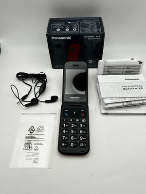 Telefon komórkowy Panasonic KX-TF600EXR 4G VoLTE IP44 czerwony