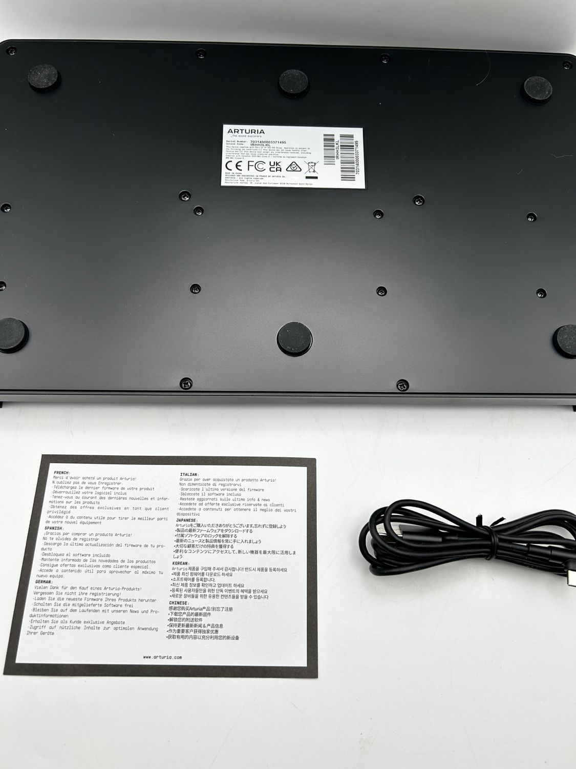 Arturia MiniLab 3 Black – klawiatura MIDI