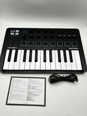 Arturia MiniLab 3 Black – klawiatura MIDI