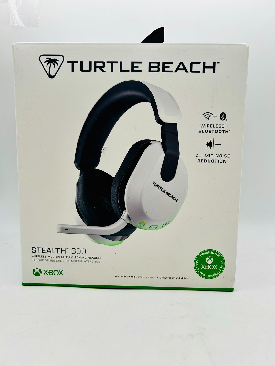 Turtle Beach Stealth 600 Gen 3 Biały bezprzewodowe słuchawki gamingowe
