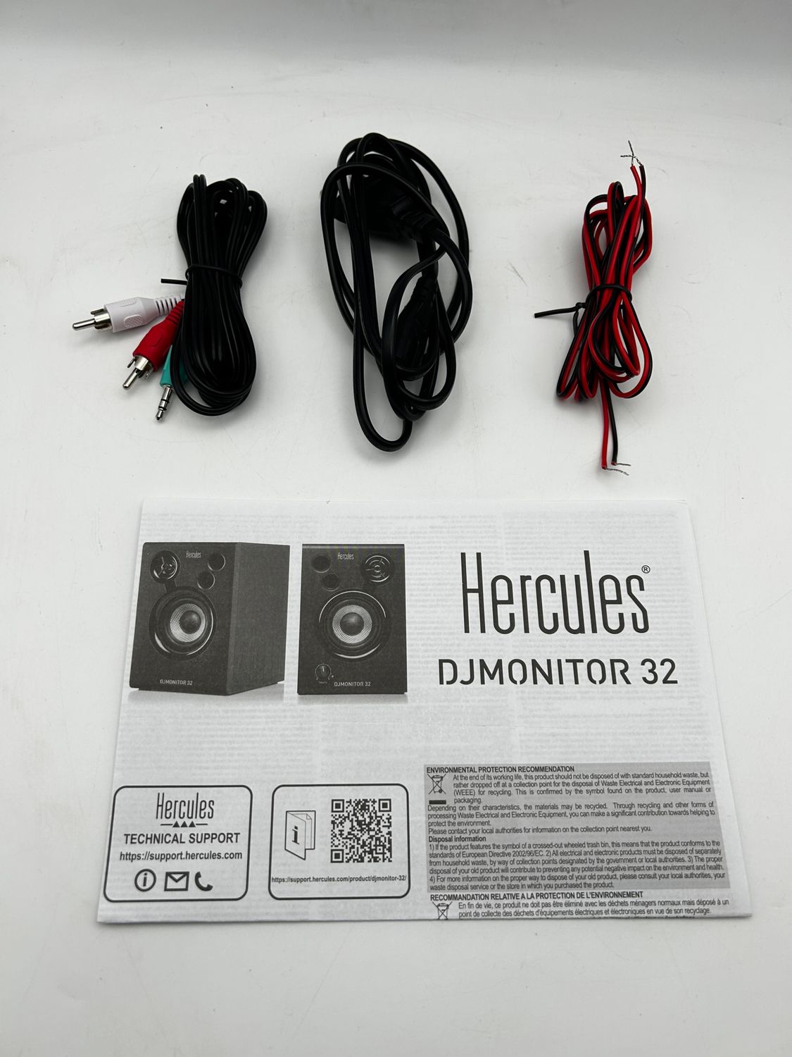Hercules DJMonitor 32 – para aktywnych monitorów studyjnych