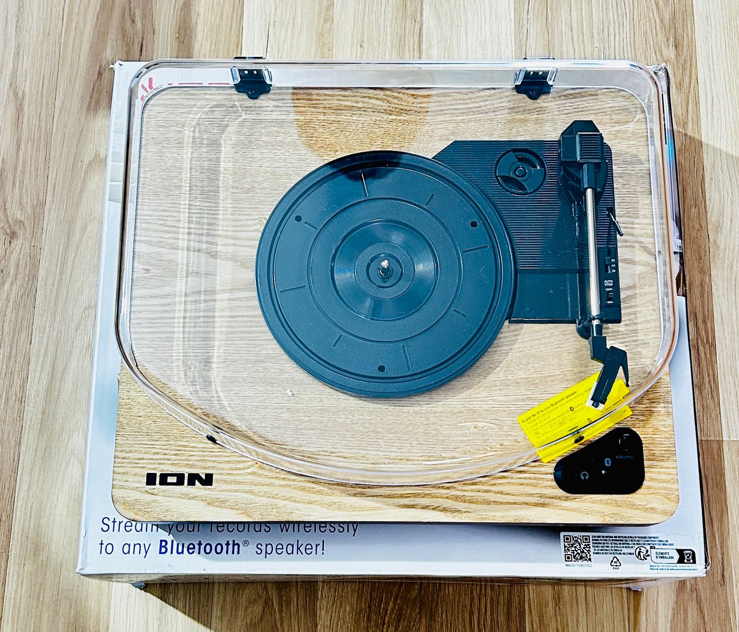 ION Audio Air LP WD – Gramofon Bluetooth z wyjściem USB